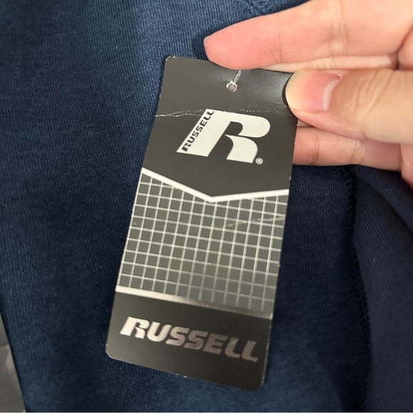 Russell Crewneck Sweater Navy - Picture 5 of 8